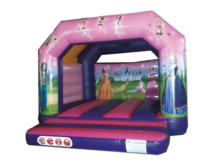 12x12 A-Frame Bouncer Princess 3.8X3.9X2.8