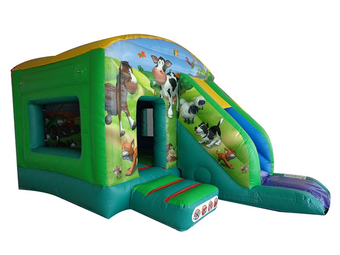  12x18 bouncer and slide BounceSlide_BSFY 5.5X3.6X2.9