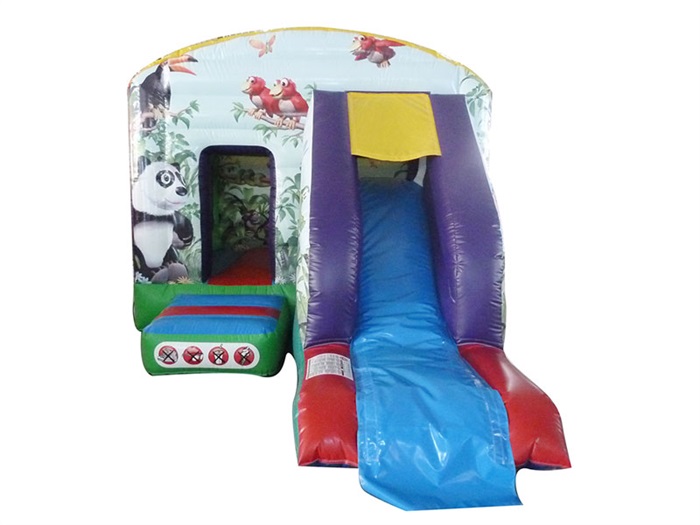  12x18 bouncer and slide Jungle 5.5X3.6X2.9