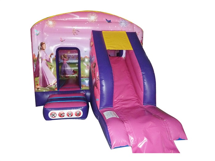  12x18 bouncer and slide Princess 5.5X3.6X2.9