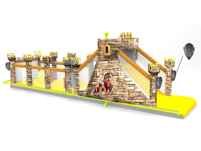 Castle Track L17.3xW3.6xH4.7m